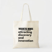 Magnetic Minds Natuurkunde Leraar Tote Bag (Voorkant)