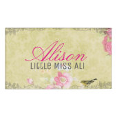 Magnetic Name Badge op Spring Green (Voorkant)