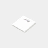 Magnetic Notepad Post-it® Notes (Schuin)
