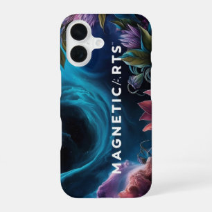 MagneticArts: Bloemrijke Nevel iPhone 16 Hoesje