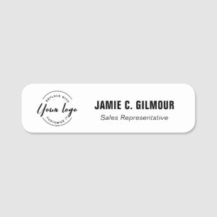 Magnetisch aangepast bedrijfspersoneel logo naamplaatje