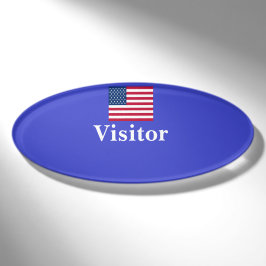 Magnetisch Badge - Bezoeker