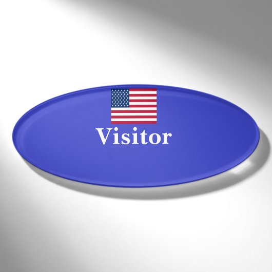 Magnetisch Badge - Bezoeker (Voorkant)