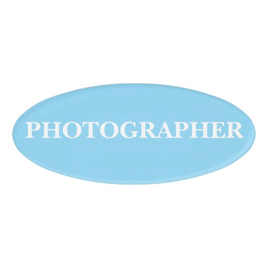Magnetisch Badge - Fotograaf (Voorkant)