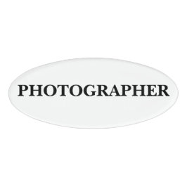Magnetisch Badge - Fotograaf