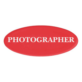 Magnetisch Badge - Fotograaf
