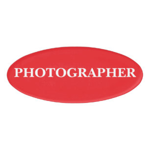 Magnetisch Badge - Fotograaf