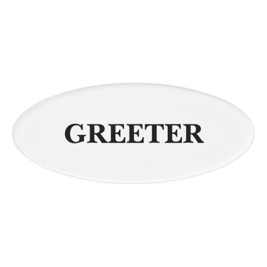 Magnetisch Badge - Ontvanger (Voorkant)