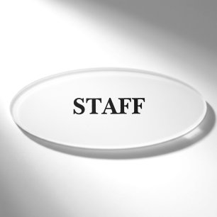 Magnetisch Badge - Personeel