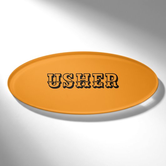 Magnetisch Badge - Plaatsaanwijzer (Voorkant)