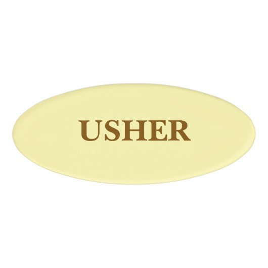 Magnetisch Badge - Plaatsaanwijzer (Voorkant)