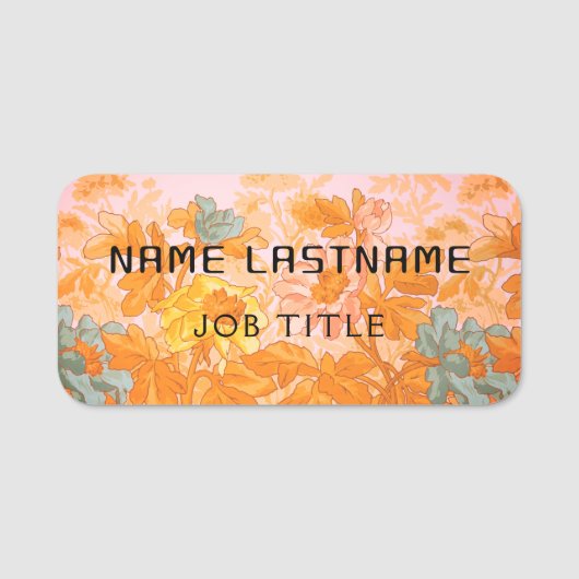 Magnetisch Bedrijf Medewerker Esthetisch Elegant Naamplaatje (Voorkant)