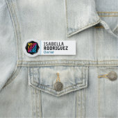 Magnetisch Bedrijf Medewerkers Personaliseren Cust Naamplaatje (In situ)