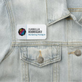 Magnetisch Bedrijf Medewerkers Personaliseren Cust Naamplaatje (In situ)