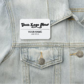 Magnetisch Bedrijf Werknemer Naam Tag (In situ)