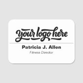 Magnetisch Bedrijfsnaamkaartje – Op Maat Naamplaatje (Voorkant)