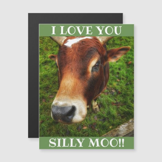 Magnetisch briefkaart (Voorkant / Achterkant)