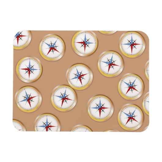 Magnetisch Compasepatroon Magneet (Horizontaal)