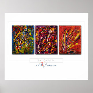 Magnetisch | Crackle | POP POSTER