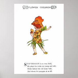 Magnetisch draak poster