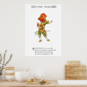 Magnetisch draak poster (Keuken)