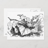 Magnetisch drakenvliegtuig briefkaart (Voorkant / Achterkant)