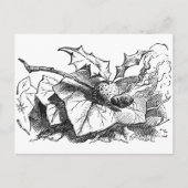 Magnetisch drakenvliegtuig briefkaart (Voorkant)