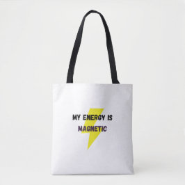 magnetisch energie-Tas Tote Bag