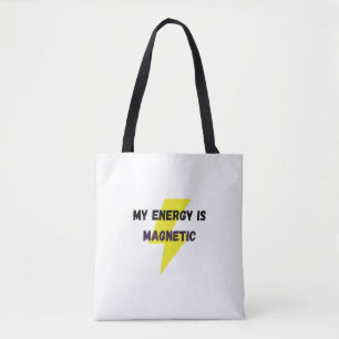 magnetisch energie-Tas Tote Bag