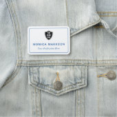 Magnetisch label / Aangepast Logo plastic label Naamplaatje (In situ)