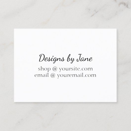 Magnetisch Label Kleine Bedrijfs van de Orde van h (Achterkant)