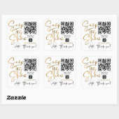 Magnetisch Label QR Code Sociale media (Vel)