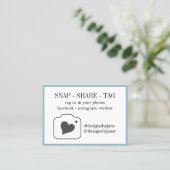 Magnetisch Label voor kleine zakelijke bestellinge (Staand voorkant)