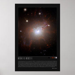 Magnetisch monster (NGC 1275) Poster