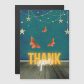 Magnetisch netisch Neon Licht & Butterflies (Voorkant / Achterkant)