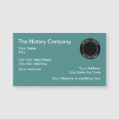 Magnetisch Notarisch Openbaar Embleem Ontwerp