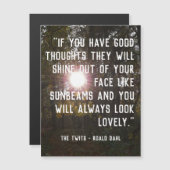 Magnetisch  opsplitsen prijsopgave - Roald Dahl (Voorkant / Achterkant)