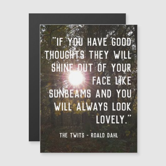 Magnetisch  opsplitsen prijsopgave - Roald Dahl (Voorkant / Achterkant)