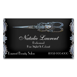 Magnetisch overzicht van de Stijlvolle Chic  Sciss Magnetisch Visitekaartje