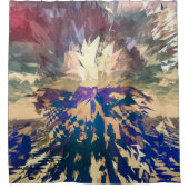 Magnetisch Storm Douchegordijn (Voorkant)