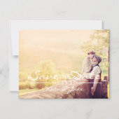 Magnetisch uitnodigen - Foto opslaan Datum Magnetische Uitnodiging (Voorkant)