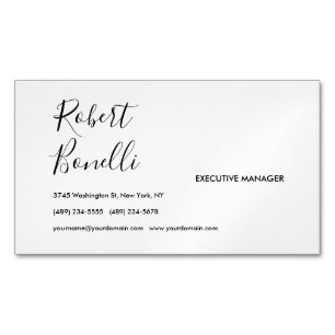  MAGNETISCH VISITEKAARTJE