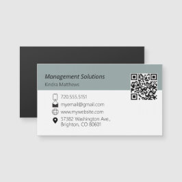 Magnetisch Visitekaartje QR-code