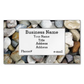 Magnetisch Visitekaartje voor grindontwerp (Voorkant)