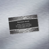 Magnetisch Visitekaartje voor trainers (Voorbeeld)