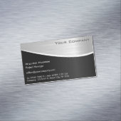 Magnetisch Visitekaartje zonder roestvrij staal (Voorbeeld)