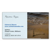 Magnetisch, voor holistische & wellness beoefenaar magnetisch visitekaartje (Voorkant)