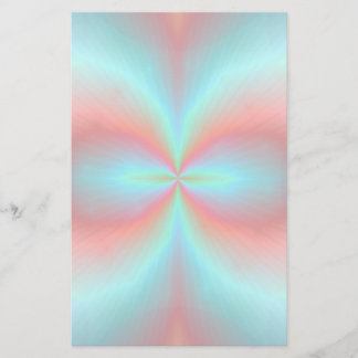Magnetische Abstracte pationery van de rode regenb Briefpapier