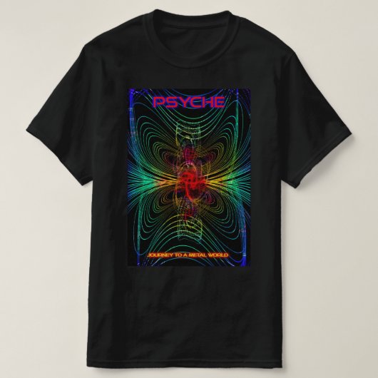 magnetische abstractie t-shirt (Design voorkant)