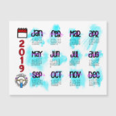 Magnetische agenda 2019 (Voorkant)